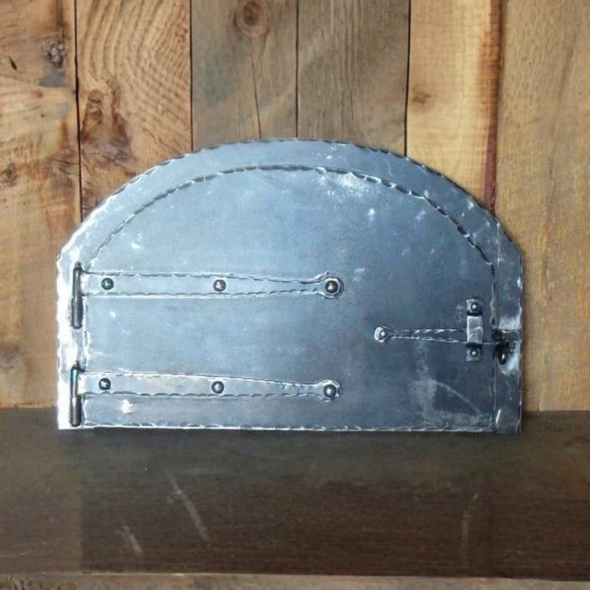 Puerta de horno de pizza arqueada italiana XL