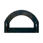 Custom Modern Arched Freestanding Pizza Oven Door
