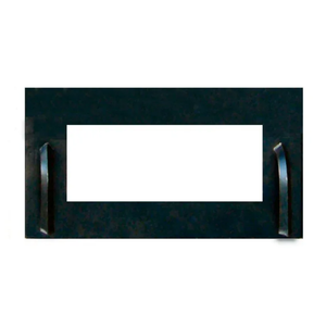 Custom Modern Square Freestanding Pizza Oven Door - 10" / 14"
