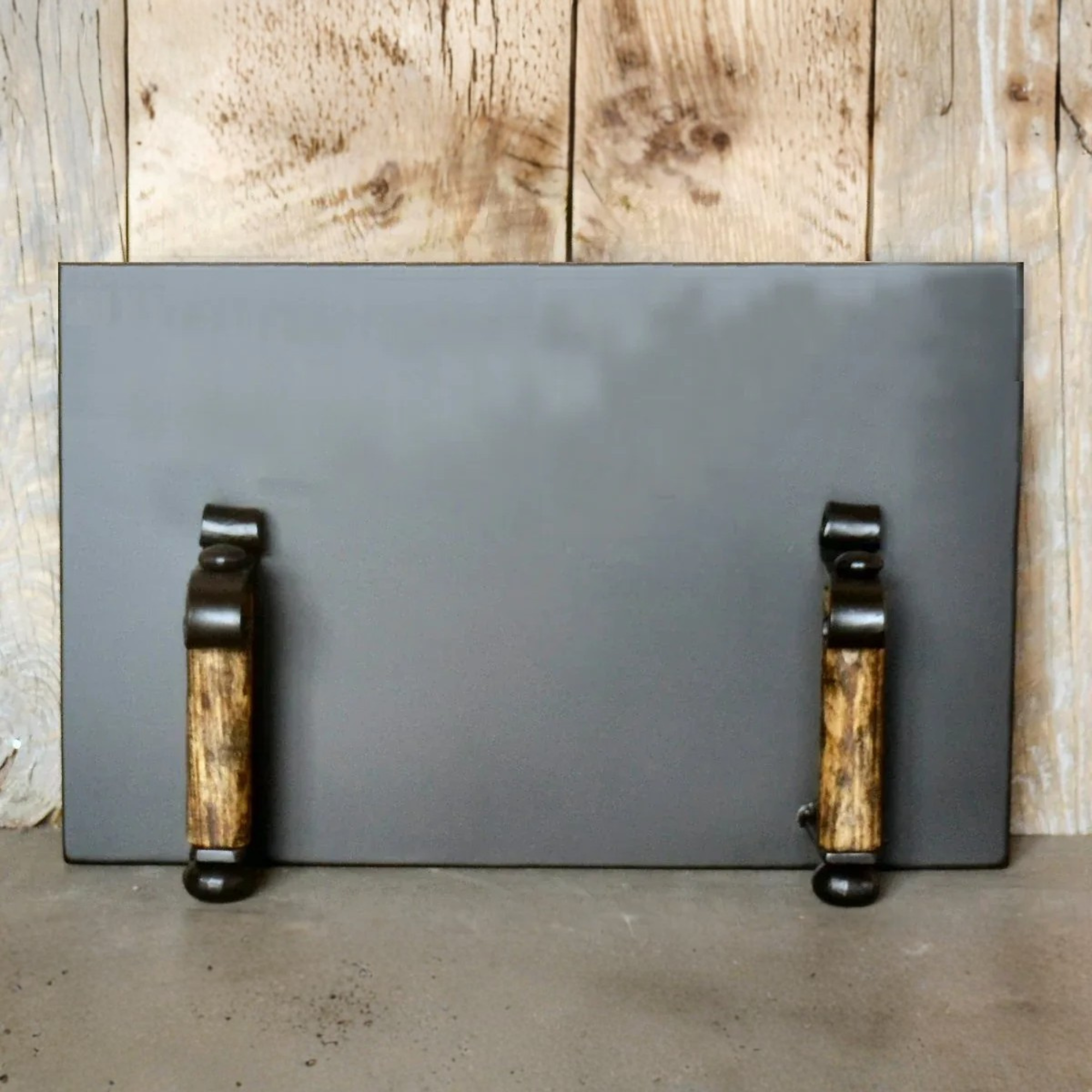 Spanish Colonial Rectangle Freestanding Pizza Oven Door