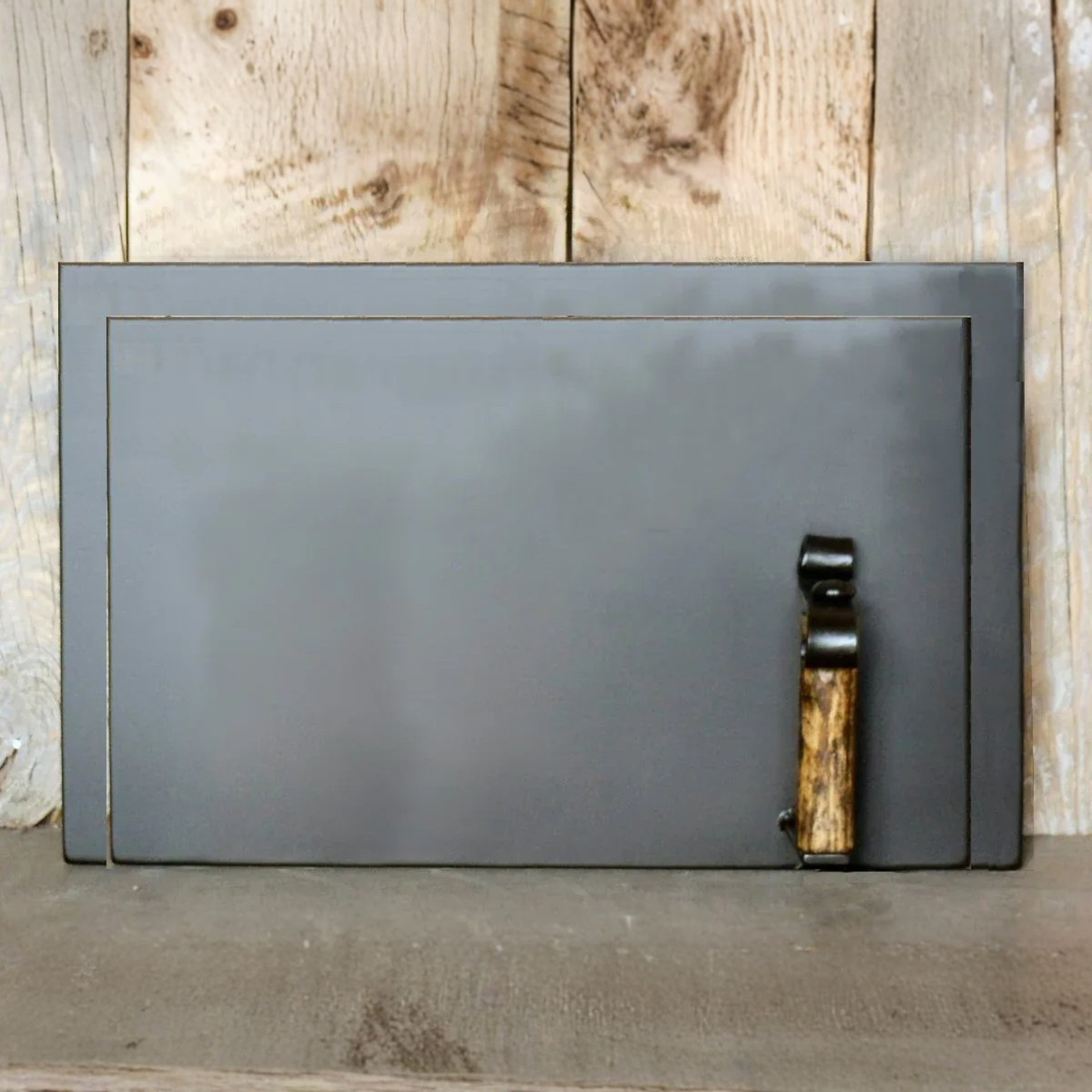 Spanish Colonial Rectangle Hinged Pizza Oven Door