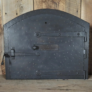 Custom Italian Arched Pizza Oven Door - 10" / 14"