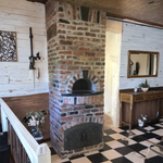 French Country Arched Hinged Pizza Oven Door