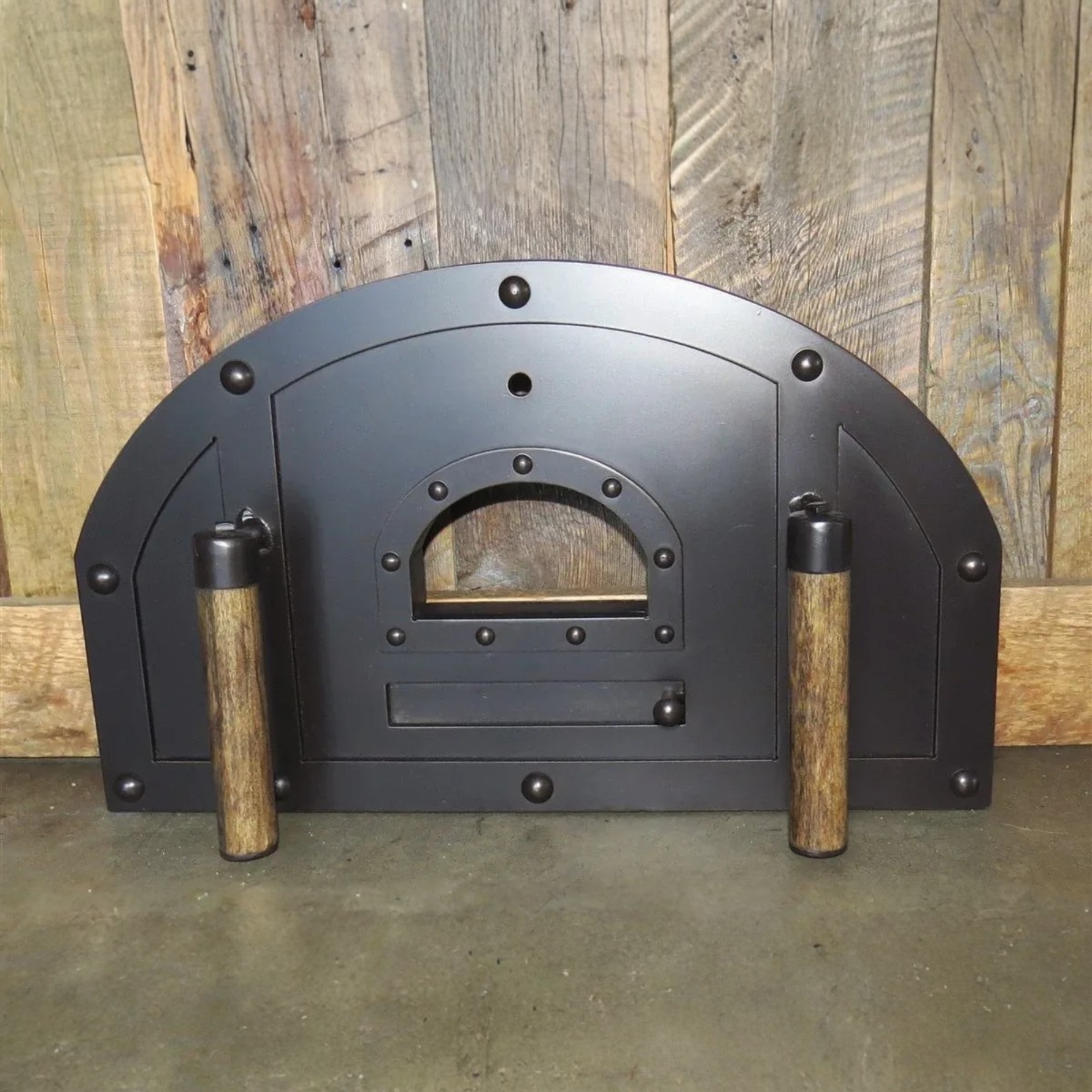 Tuscan Arched Freestanding Pizza Oven Door