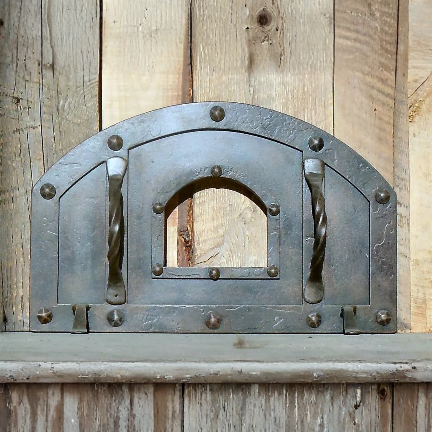 Tuscan Arched Freestanding Pizza Oven Door