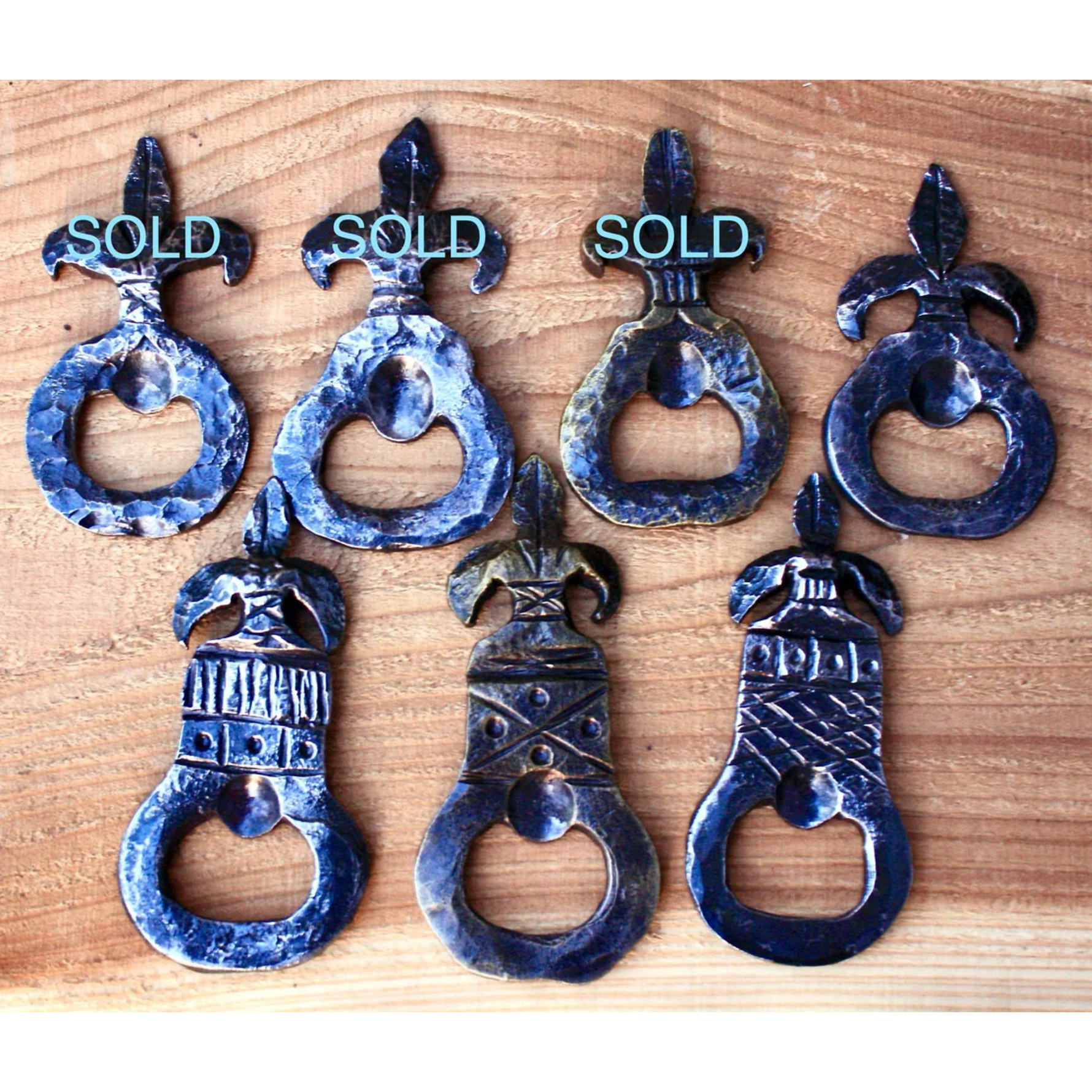 Rustic Fleur De Lis Bottle Opener