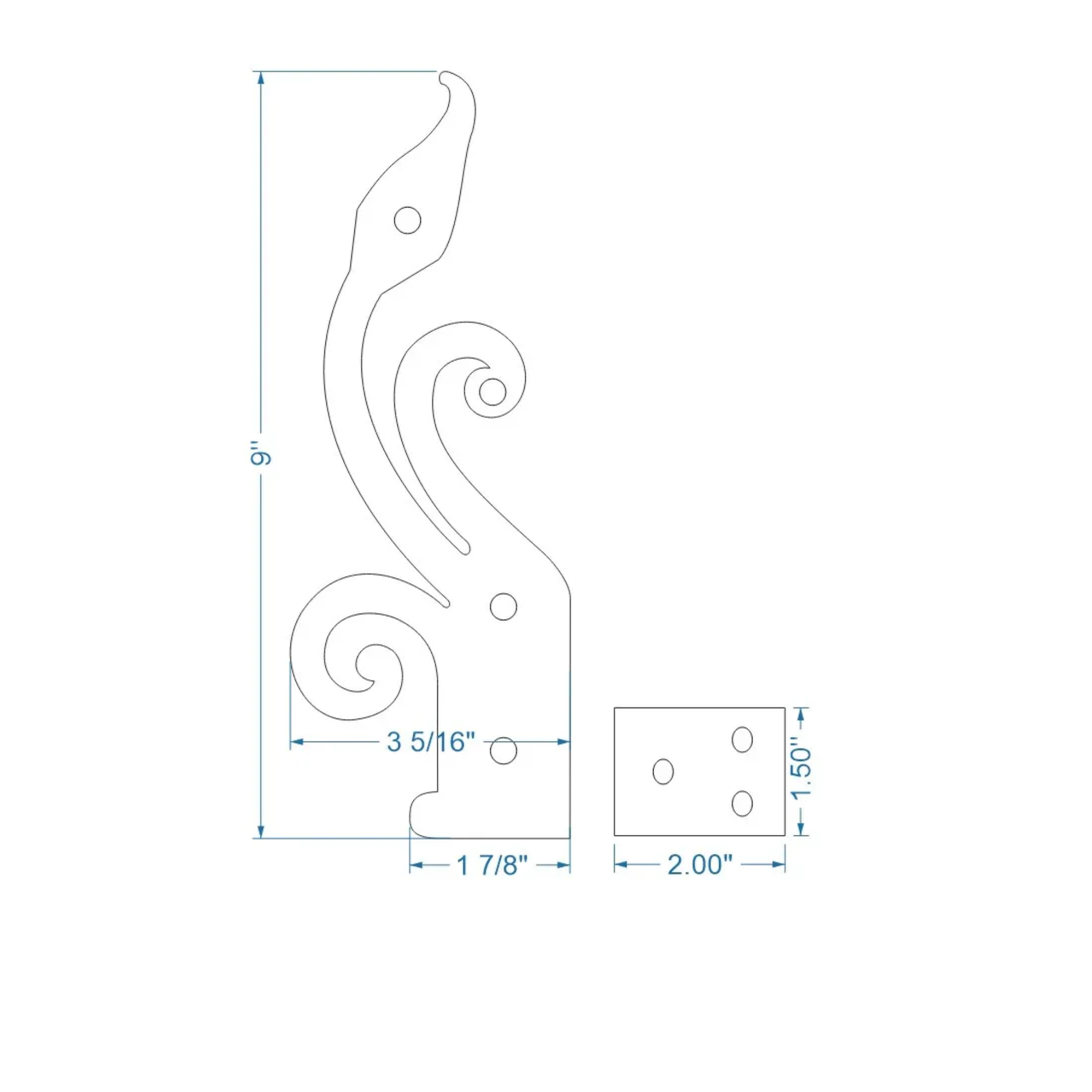 Bisagra de hierro polaco