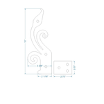 Bisagra de hierro polaco