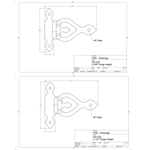 Bisagra de hierro Tudor