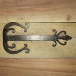 Celtic Iron Garage Door Dummy Hinge Strap