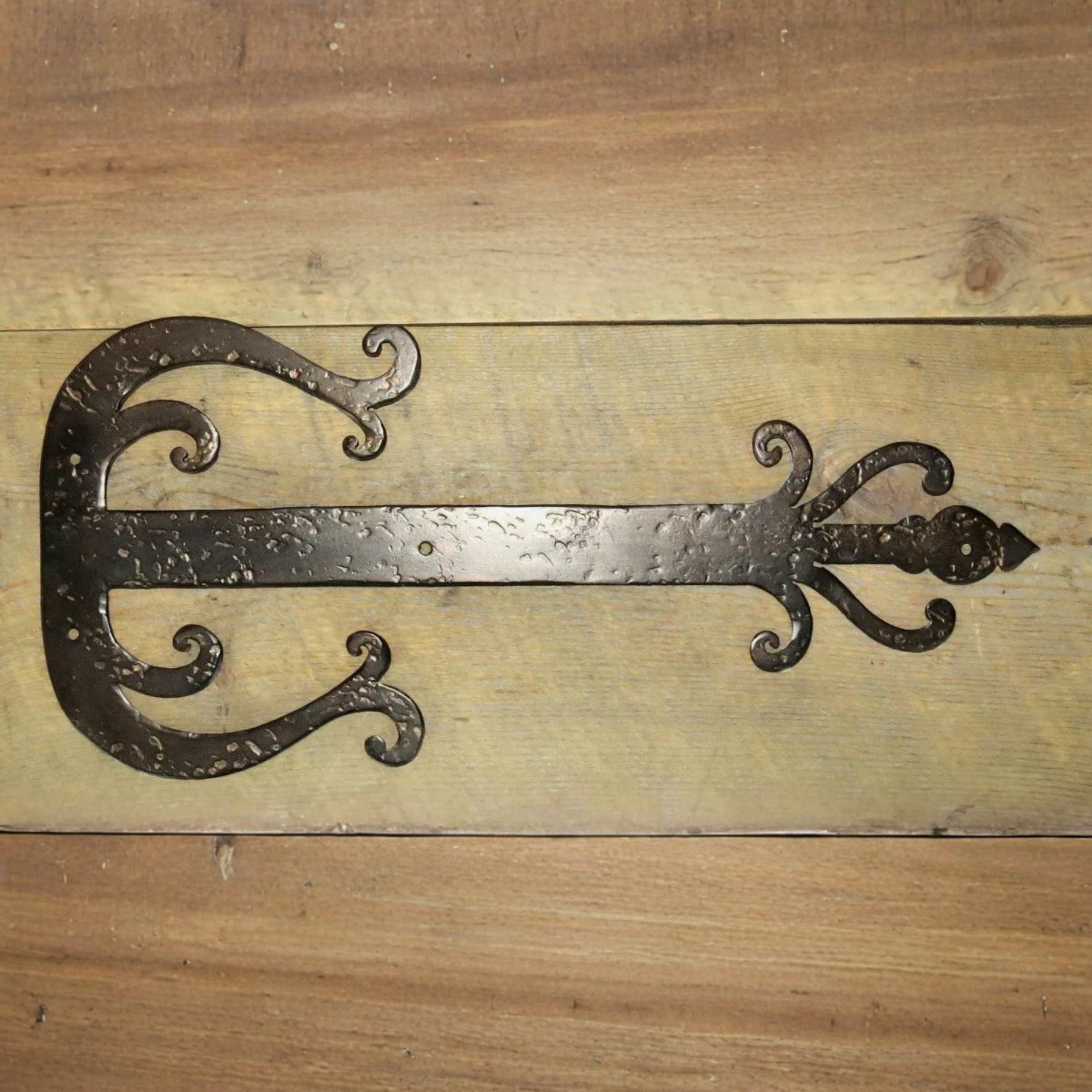 Celtic Iron Garage Door Dummy Hinge Strap