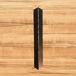 3/4" x 3/4" x 1/8" Hammered Angle Iron