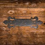 Spanish Mission Iron Straight Plate - Old West Iron