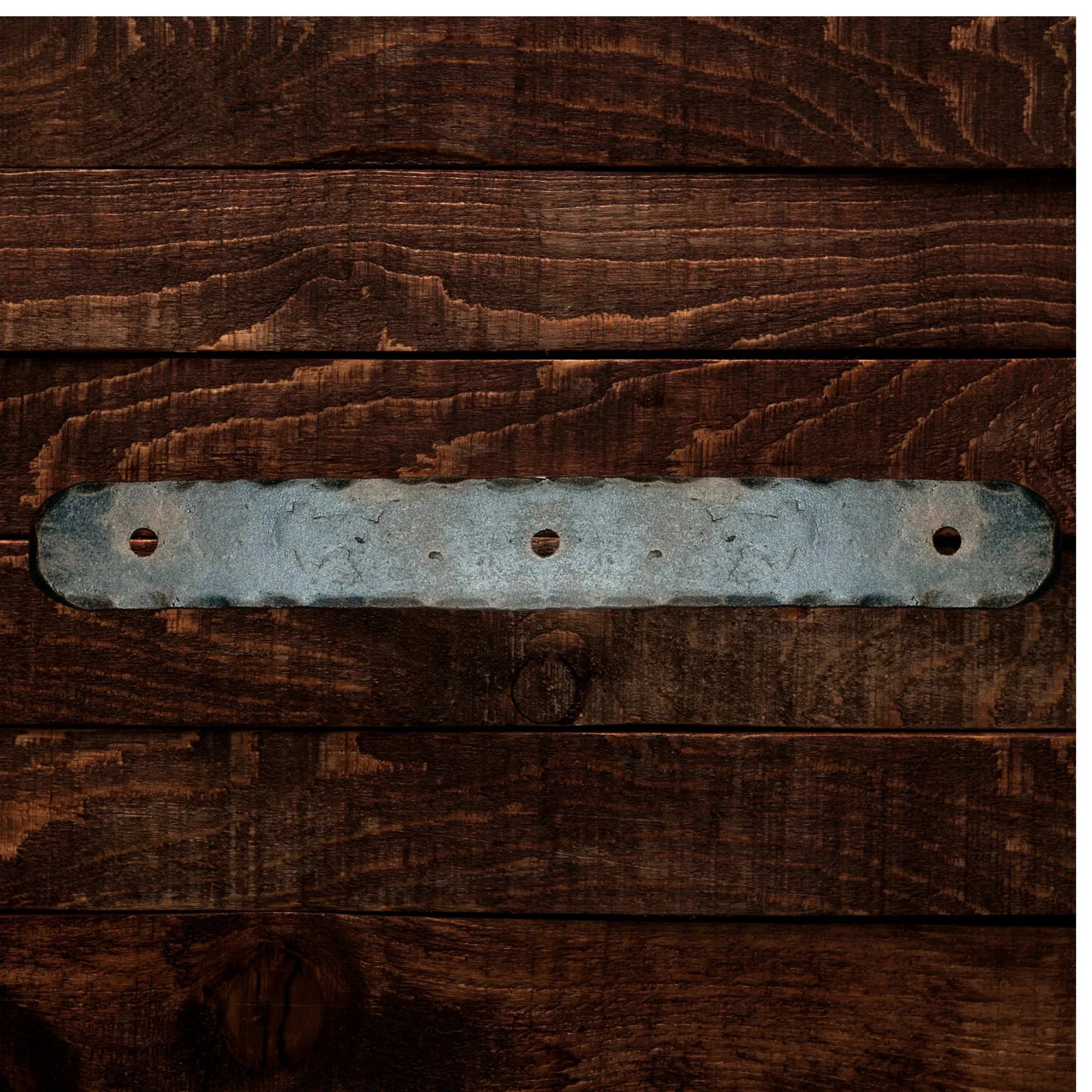 Assiette droite en fer Tuscan Villa