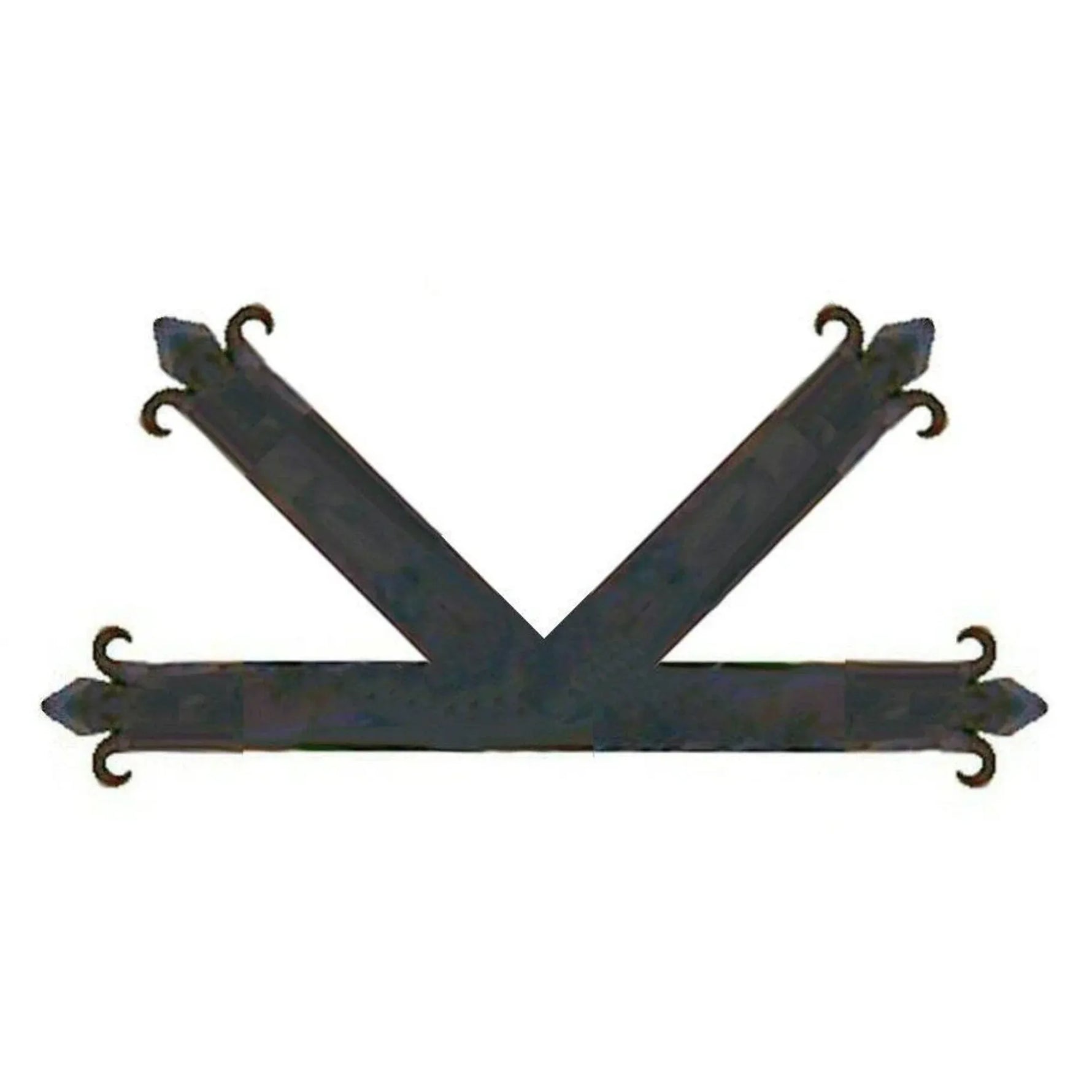 Authentic 15th Century Iron "K" Plate - Old West Iron