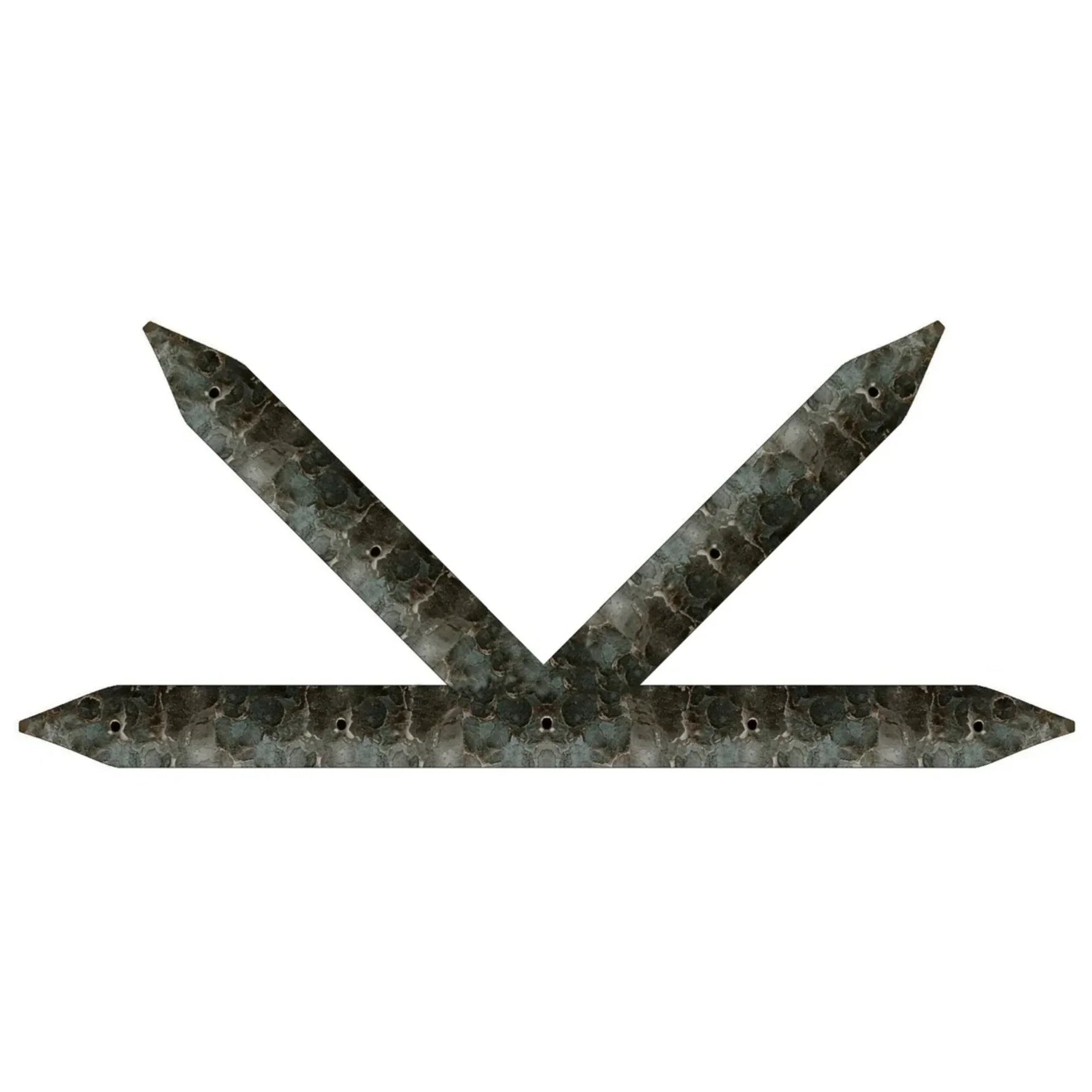 Authentic Old World Iron "K" Plate - Old West Iron