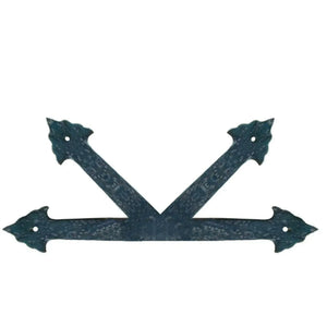 Early American Iron "K" Plate - Old West Iron