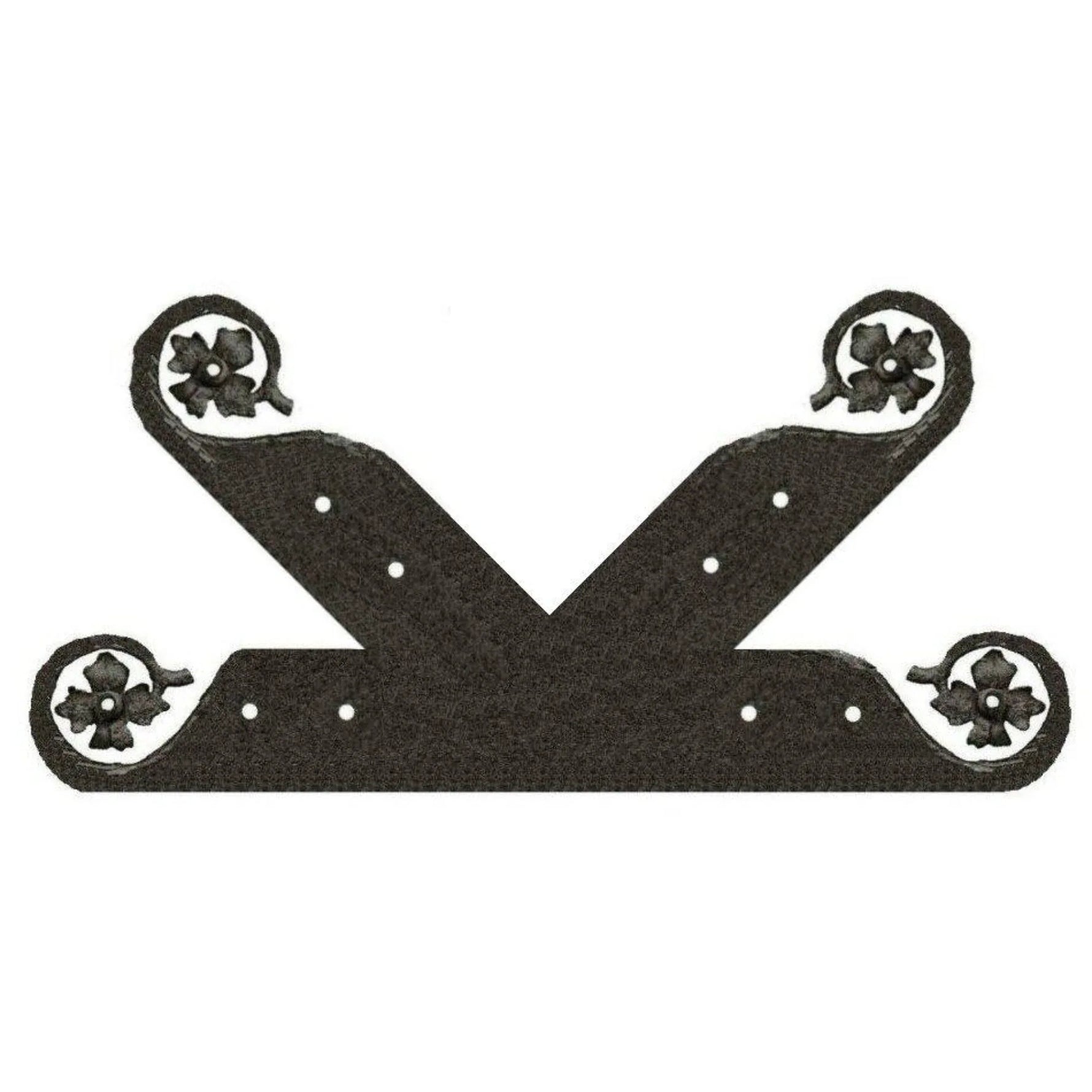 Finnish Folk Ironwork "K" Plate - Old West Iron