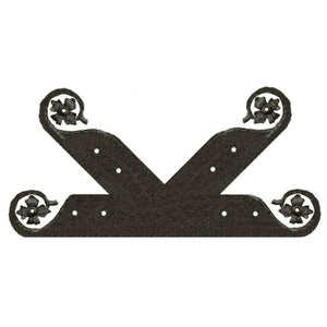 Finnish Folk Ironwork "K" Plate - Old West Iron