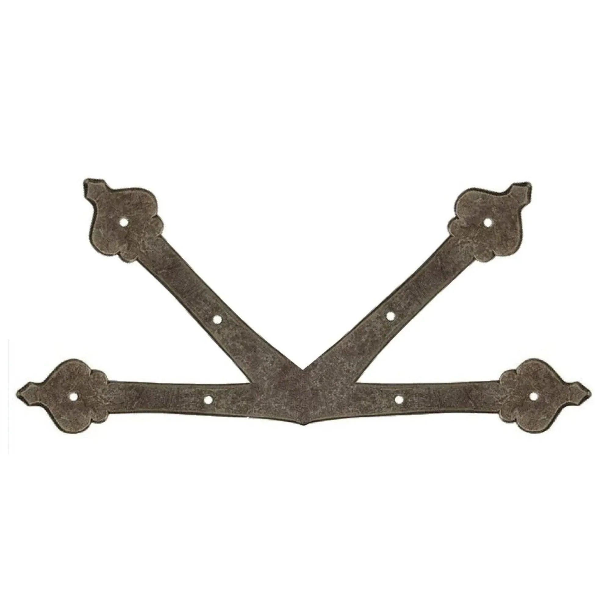 French Country Revival Iron "K" Plate - Old West Iron