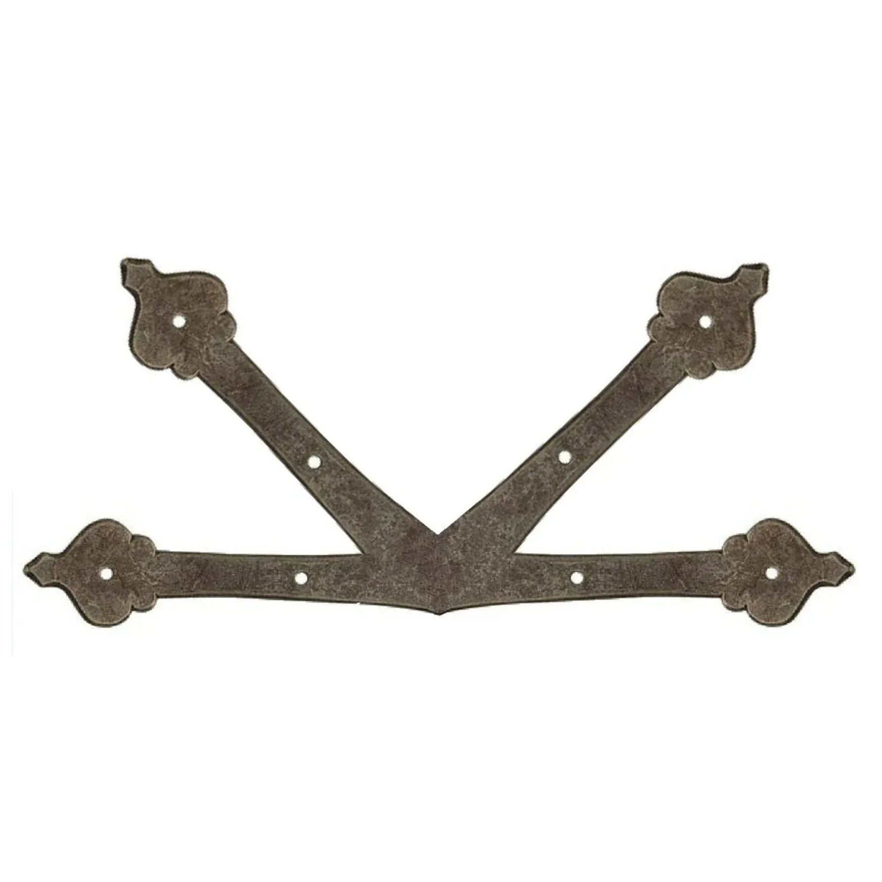French Country Revival Iron "K" Plate - Old West Iron