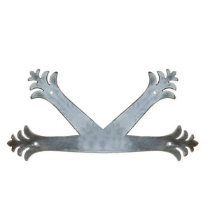 Greco-Persian Iron "K" Plate - Old West Iron