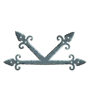 Medieval Iron "K" Plate - Old West Iron