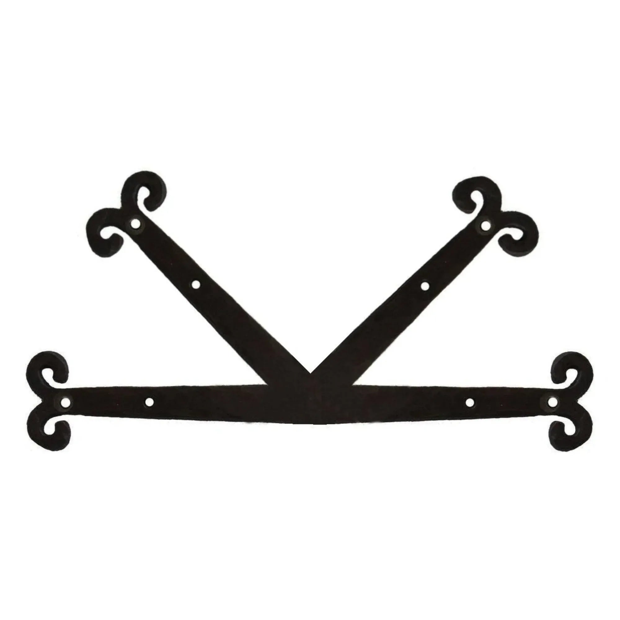 Middle Age Europe Iron "K" Plate - Old West Iron