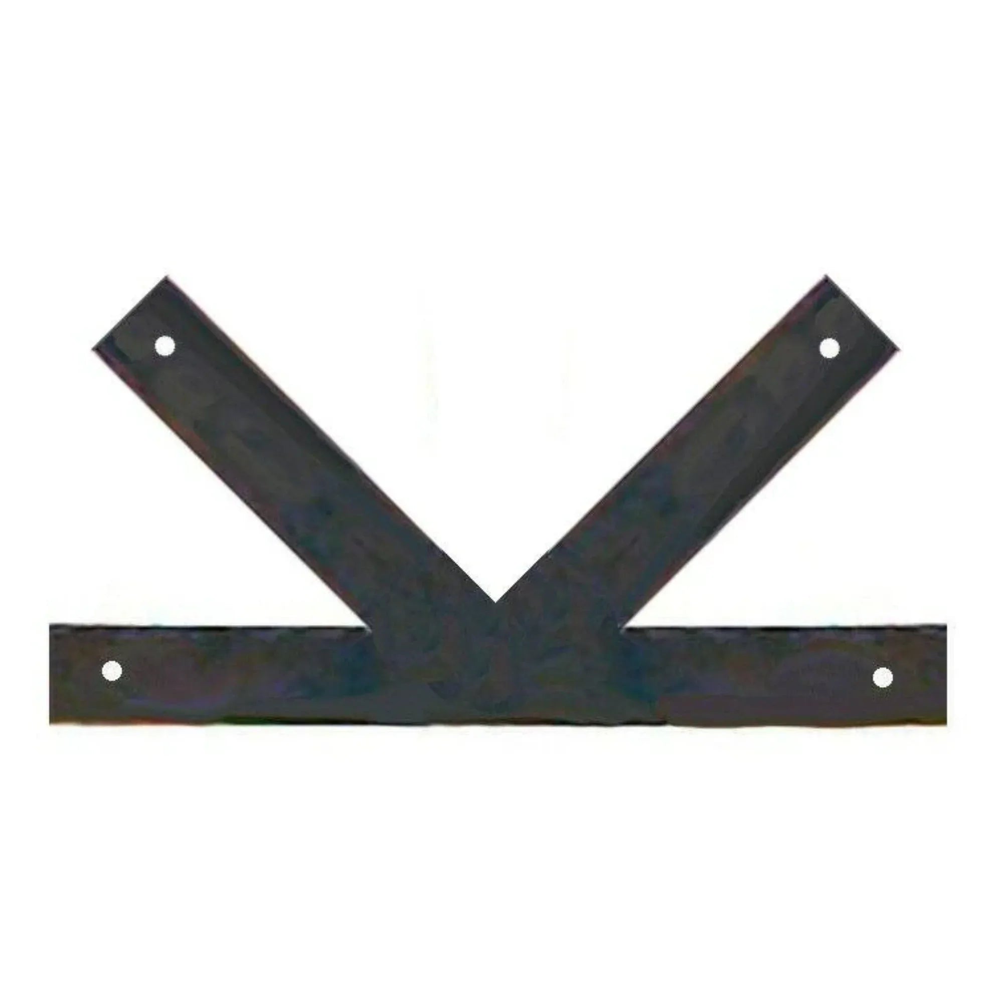 Plain Iron Iron "K" Plate - Old West Iron