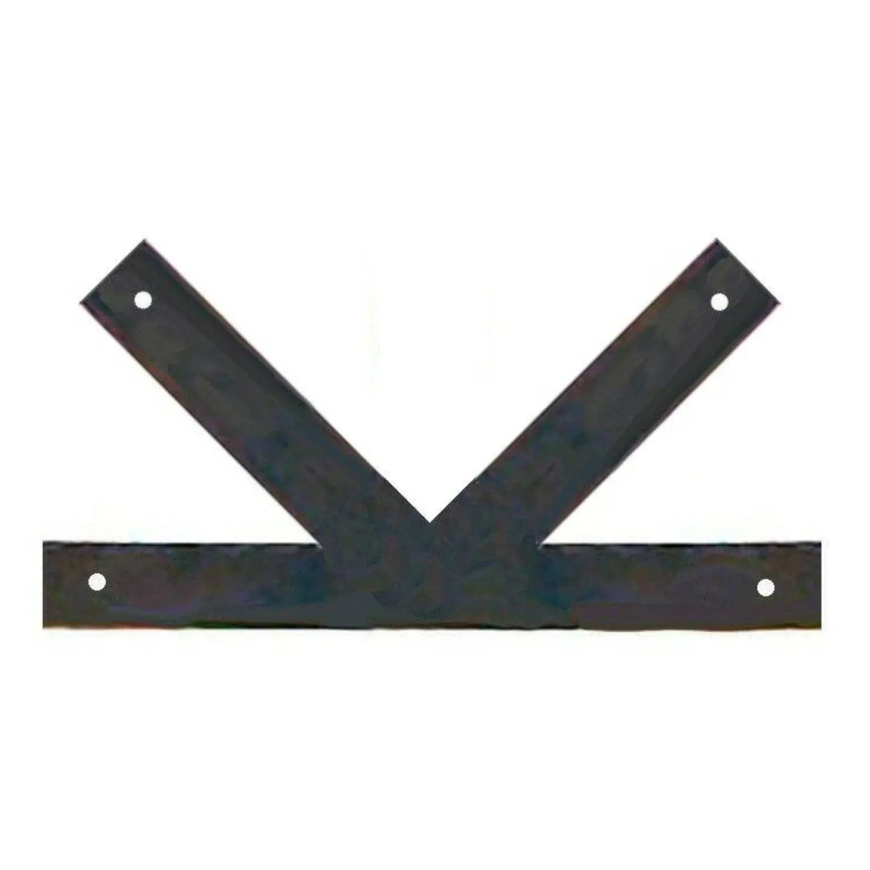Plain Iron Iron "K" Plate - Old West Iron