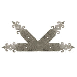 Romanesque Iron "K" Plate - Old West Iron