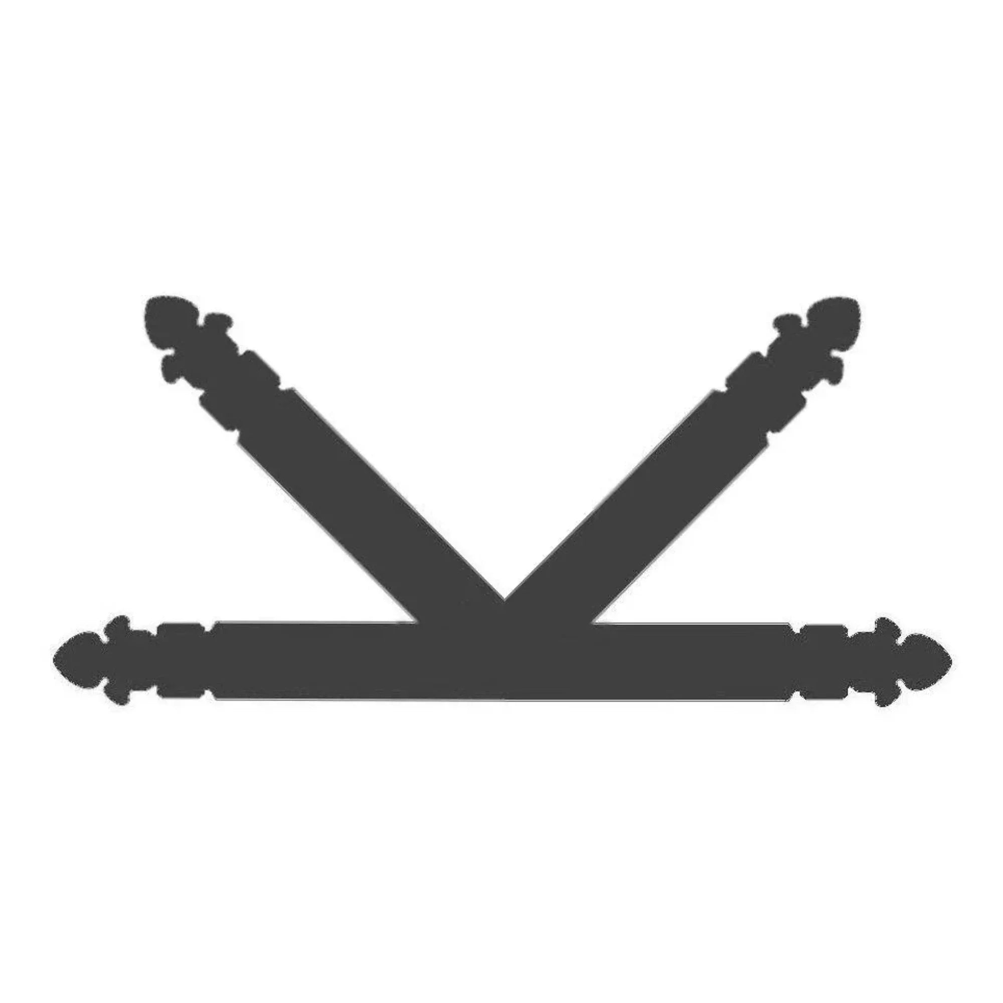 Spanish Cathedral Iron "K" Plate