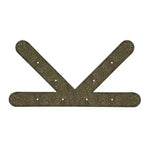 Tuscan Villa Iron "K" Plate - Old West Iron