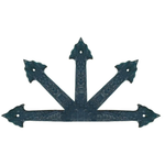 Early American Iron Center Plate