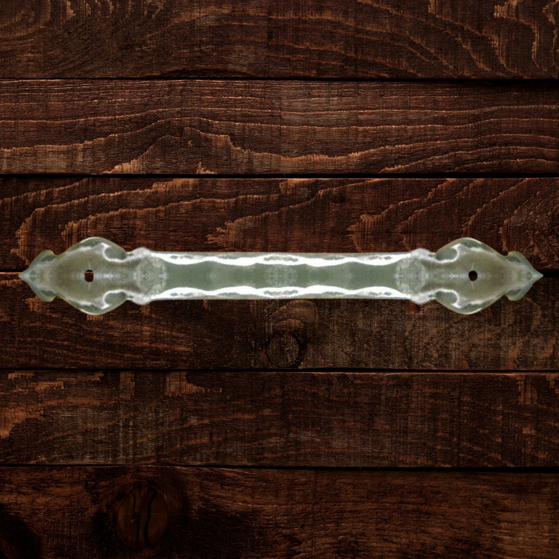 Tudor Revival Iron Straight Plate - Old West Iron