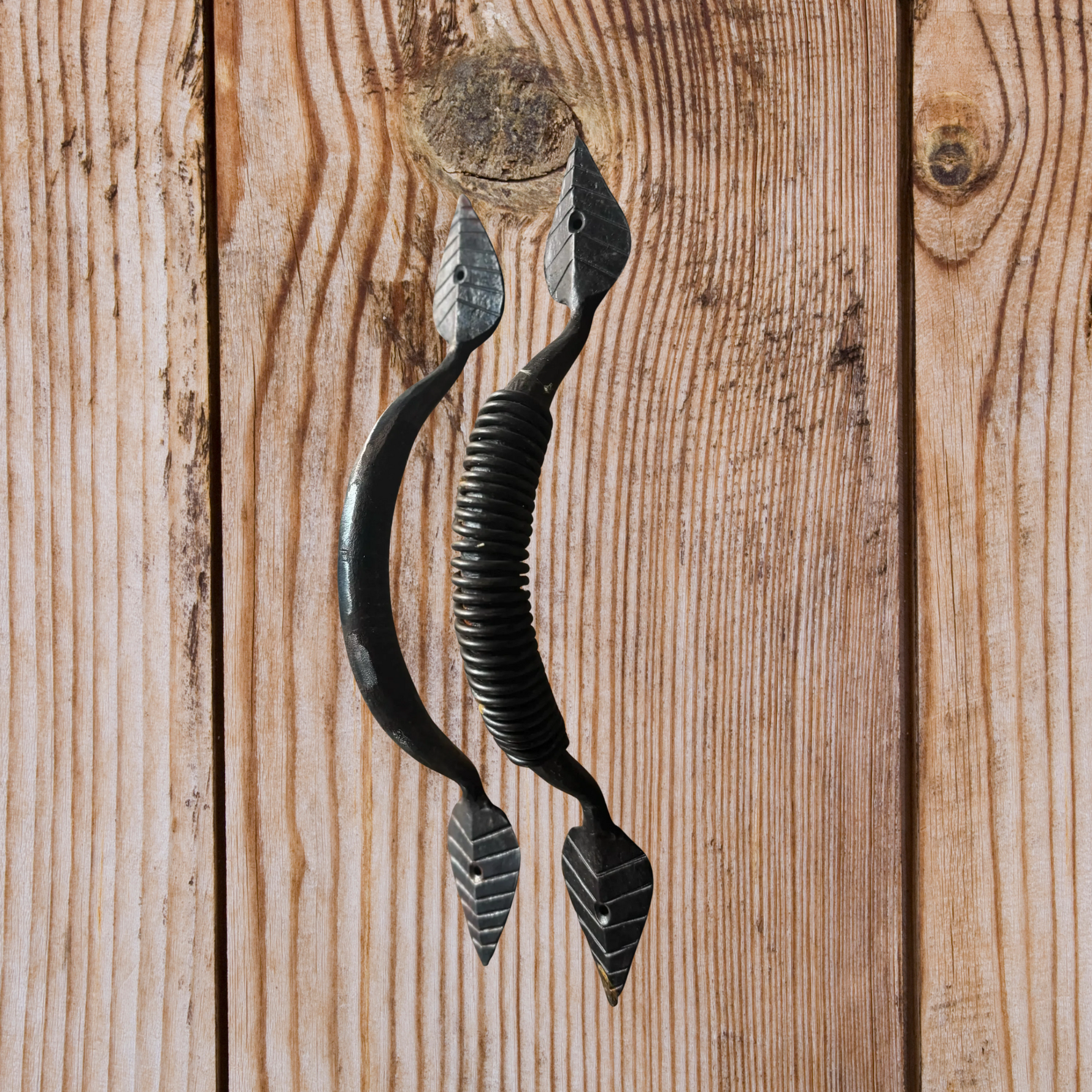 Leaf Iron Door Pull