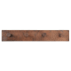 Hammered Copper Quadruple Robe Hook Rack- Oil Rubbed Bronze Finish