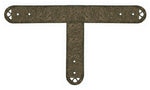 Shabby Chic Iron T Face Plate Brackets & Reinforcement Braces T-Plate