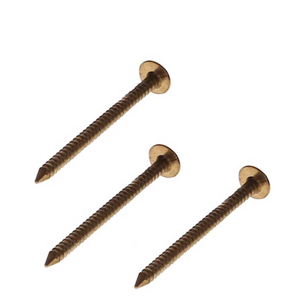 1lb Box - Silicon Bronze Ring Shank Threaded Nails