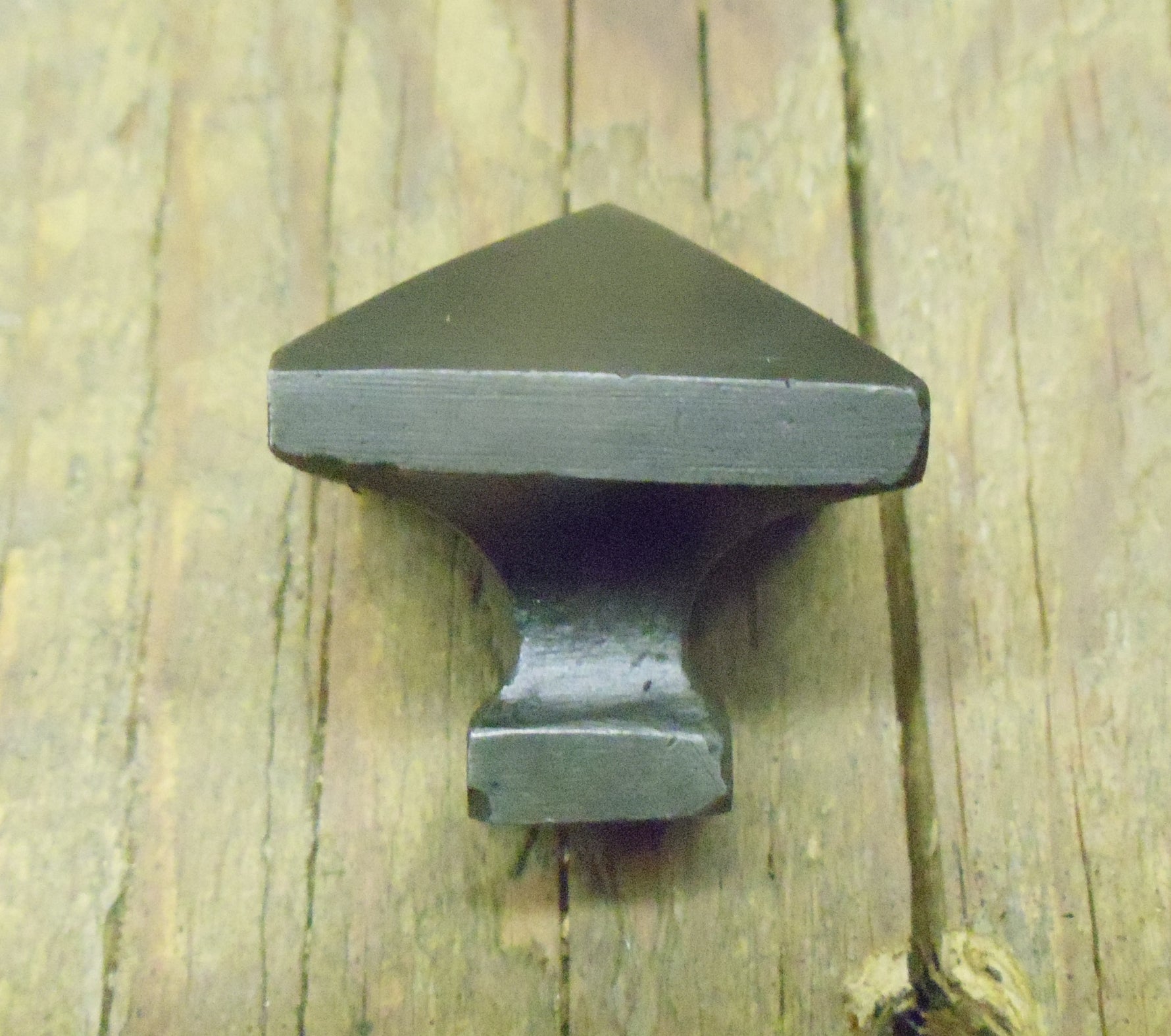 Square Pyramid Hammered Cabinet Knob