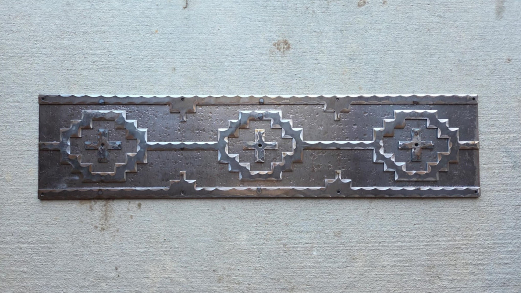 Santa Fe Iron Kick Plate
