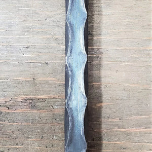Hammered Square Iron Handrail Pickets - Old West Iron