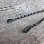 Hand-Forged Fireplace Tongs 23 1/2" Fireplace Tools Home Accessary