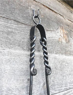Hand-Forged Fireplace Tongs 23 1/2" Fireplace Tools Home Accessary