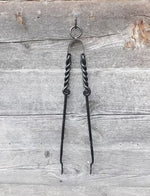 Hand-Forged Fireplace Tongs 23 1/2" Fireplace Tools Home Accessary