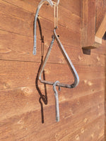 Hand Forged Twisted Iron Dinner Triangle