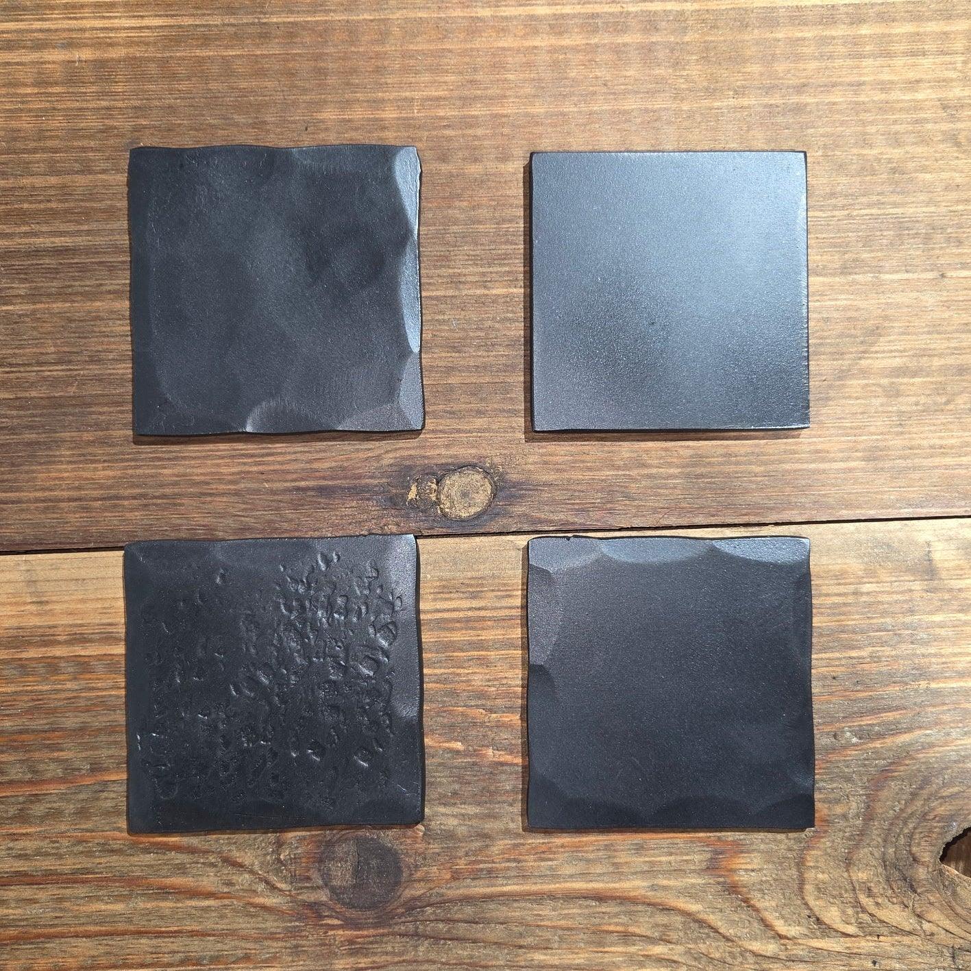 Wrought Iron Finish Texture Sample Kit (4 Textures) - Old West Iron
