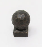 HCK-04 Rustic Hammered Round Cabinet Knob