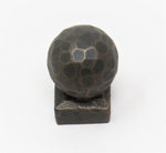 HCK-04 Rustic Hammered Round Cabinet Knob