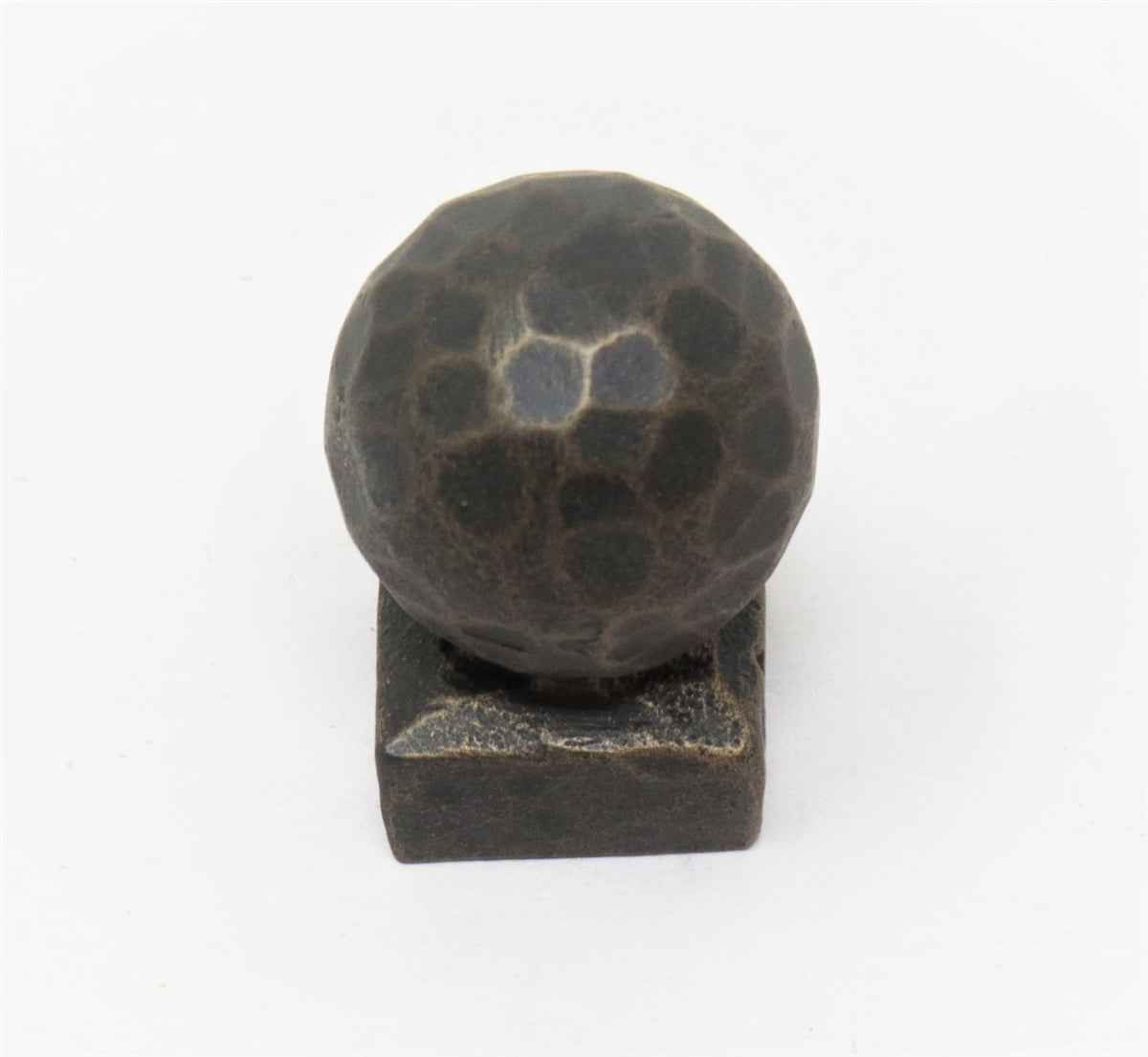 HCK-04 Rustic Hammered Round Cabinet Knob